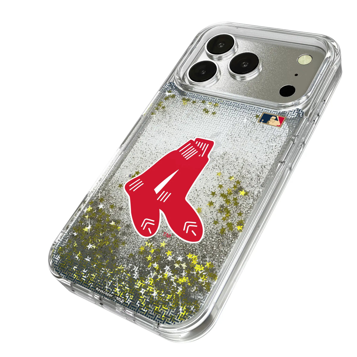 Boston Red Sox 1924-1960 - Cooperstown Collection Linen Glitter Phone Case for Apple iPhone