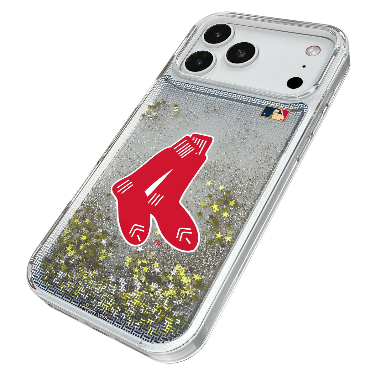 Boston Red Sox 1924-1960 - Cooperstown Collection Linen Glitter Phone Case for Apple iPhone