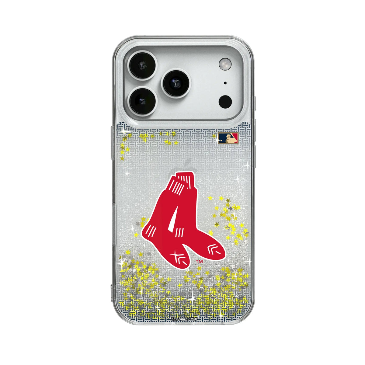 Boston Red Sox 1924-1960 - Cooperstown Collection Linen Glitter Phone Case for Apple iPhone