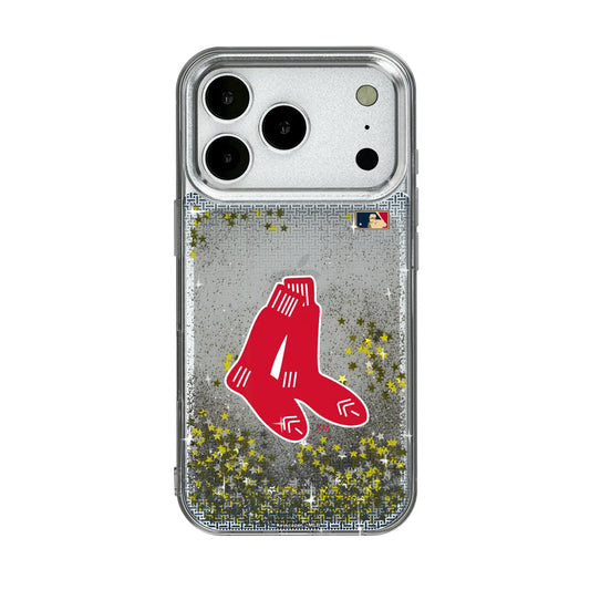 Boston Red Sox 1924-1960 - Cooperstown Collection Linen Glitter Phone Case for Apple iPhone