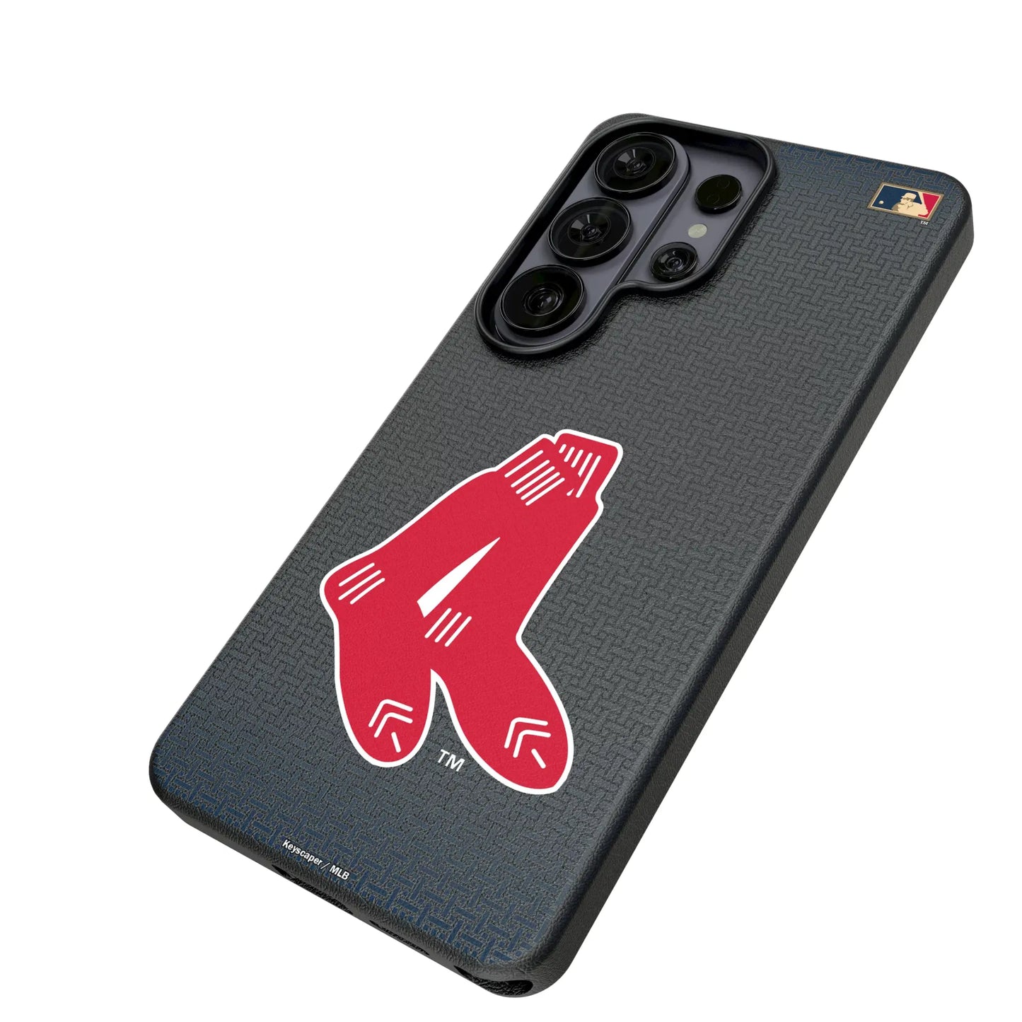 Boston Red Sox 1924-1960 - Cooperstown Collection Linen MagSafe Compatible Phone Case for Samsung Galaxy