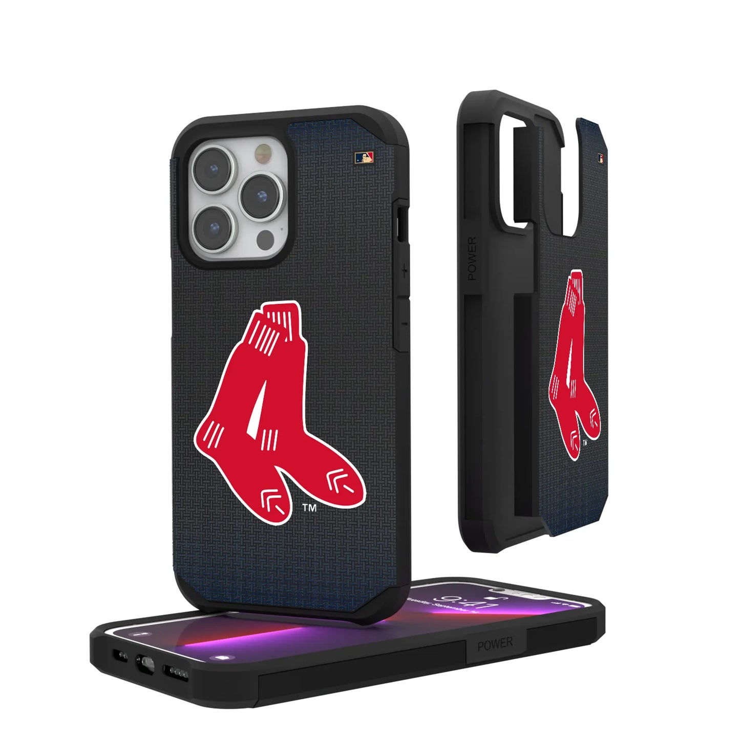 Boston Red Sox 1924-1960 - Cooperstown Collection Linen Rugged Phone Case for Apple iPhone