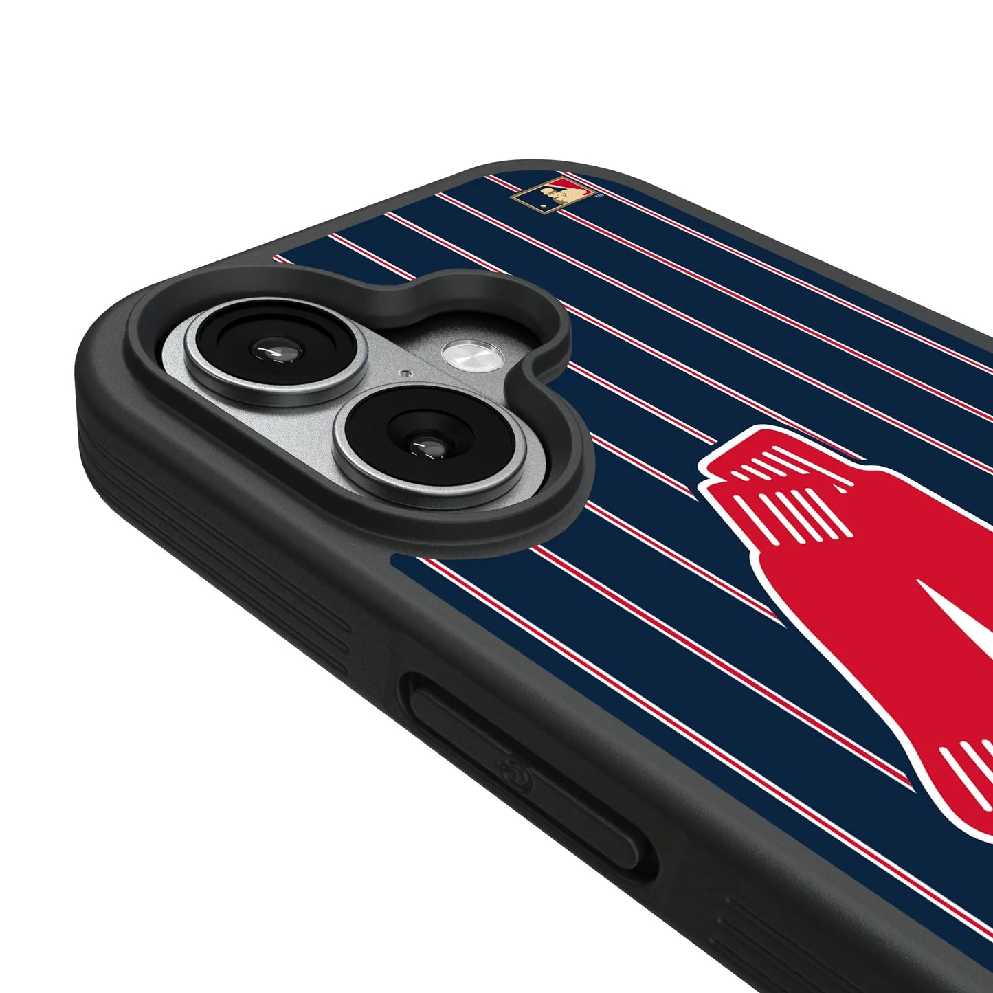 Boston Red Sox 1924-1960 - Cooperstown Collection Pinstripe Bump Phone Case for Apple iPhone