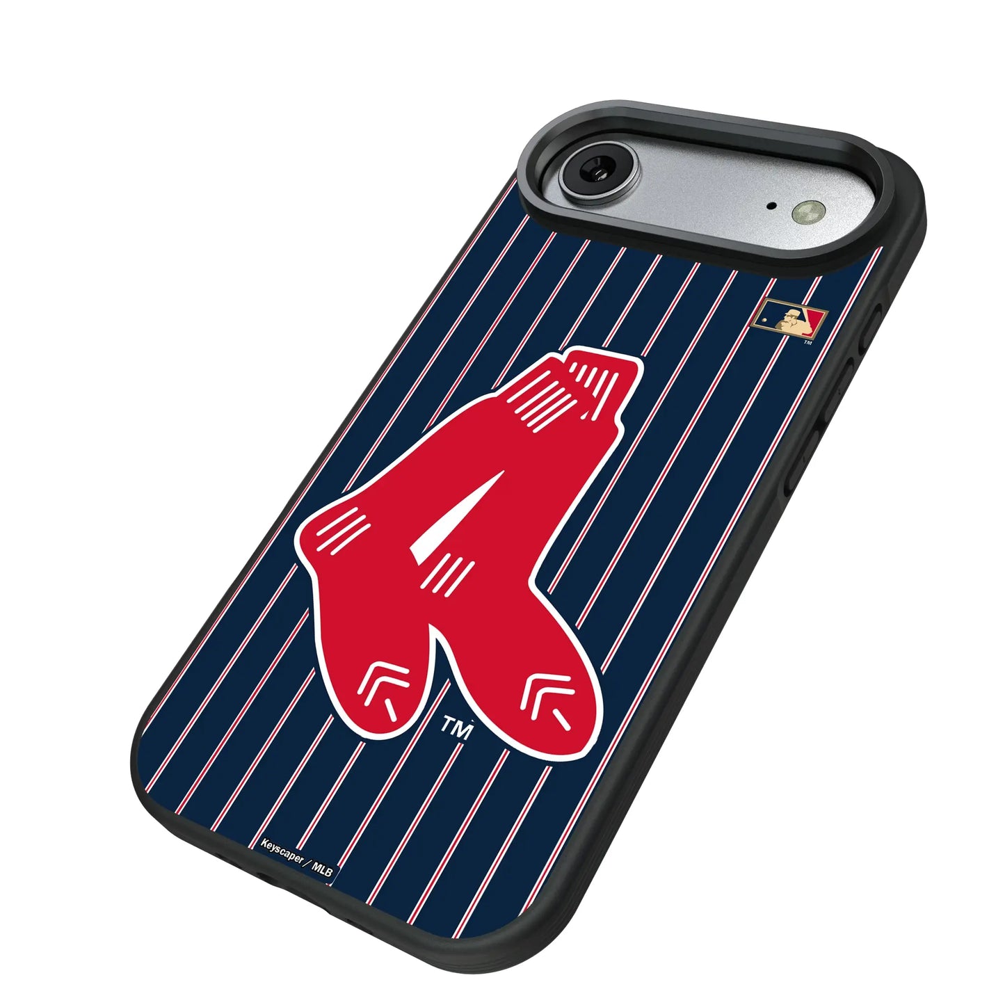 Boston Red Sox 1924-1960 - Cooperstown Collection Pinstripe Bump Phone Case for Apple iPhone