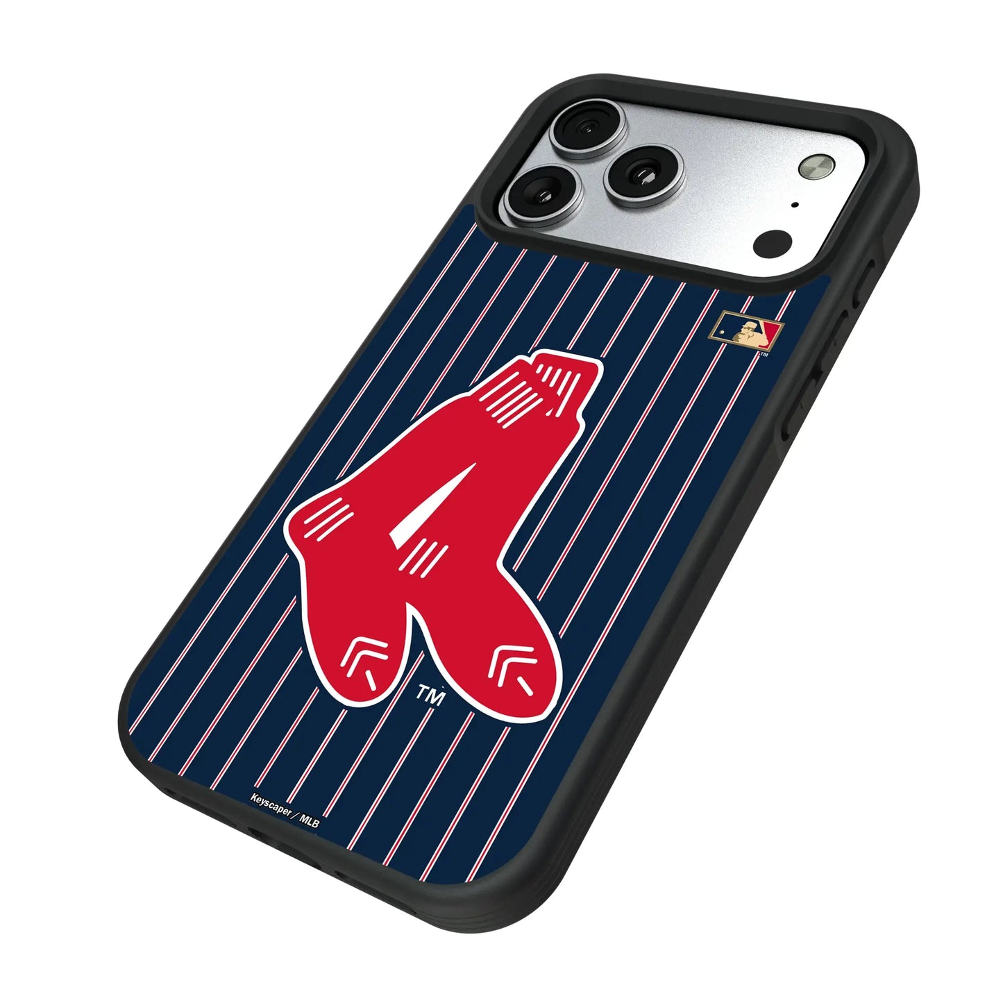Boston Red Sox 1924-1960 - Cooperstown Collection Pinstripe Bump Phone Case for Apple iPhone