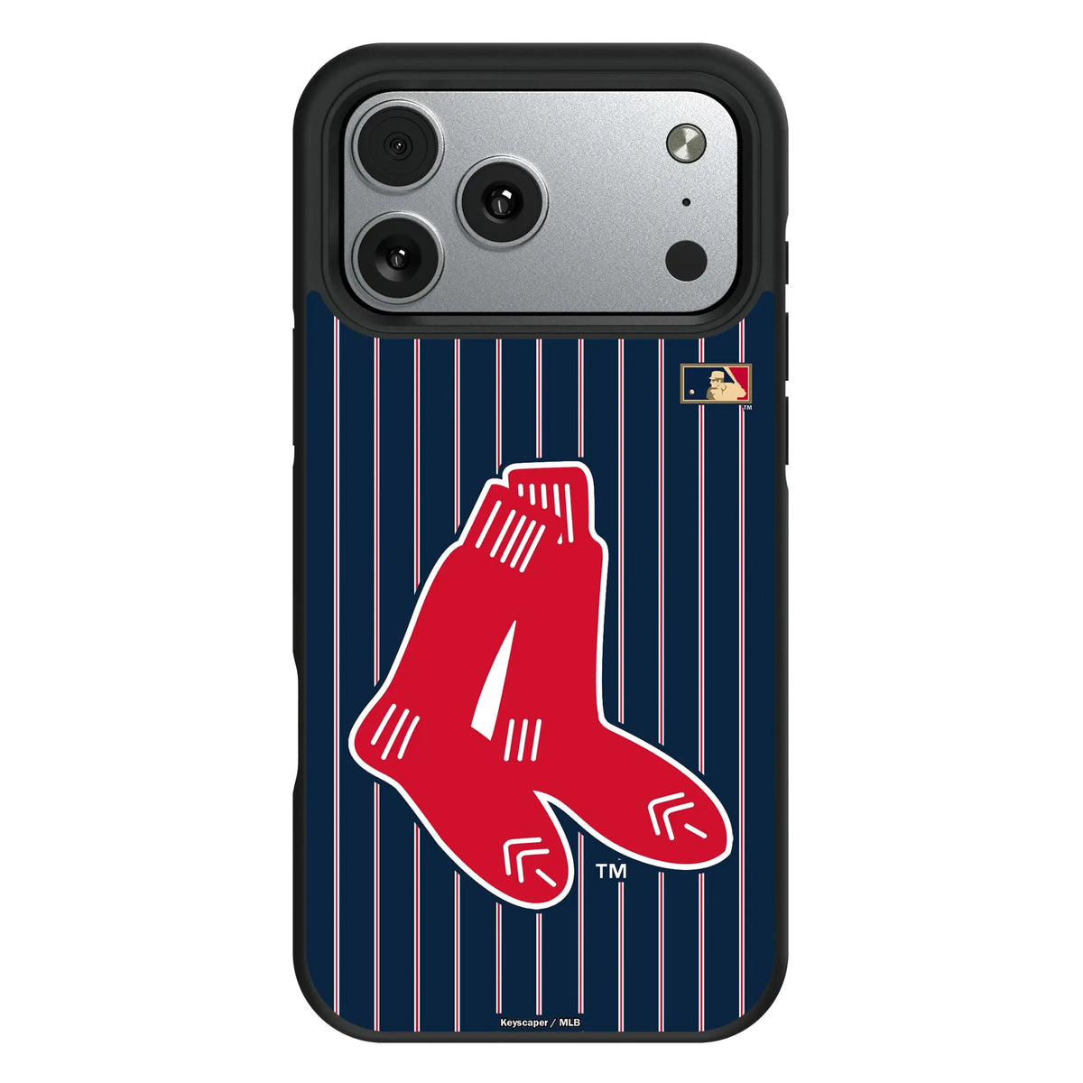 Boston Red Sox 1924-1960 - Cooperstown Collection Pinstripe Bump Phone Case for Apple iPhone