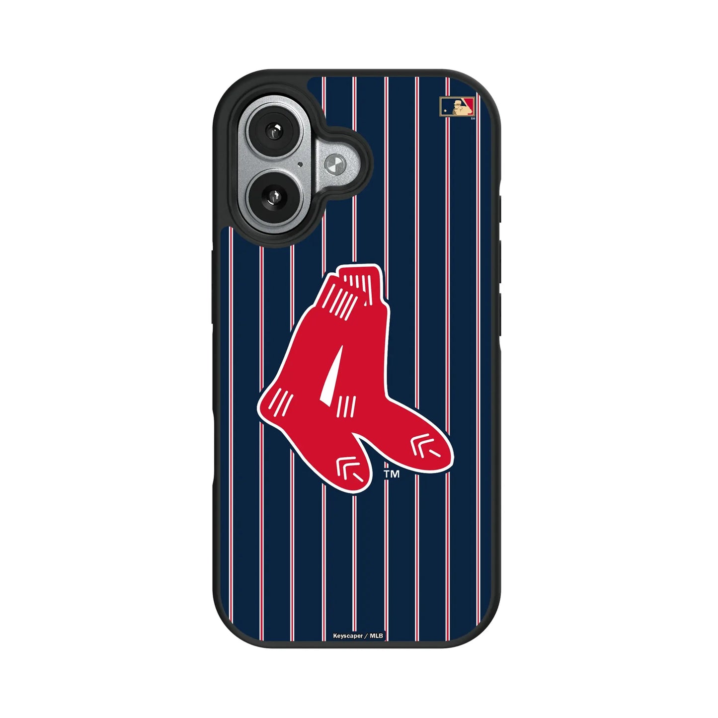 Boston Red Sox 1924-1960 - Cooperstown Collection Pinstripe Bump Phone Case for Apple iPhone