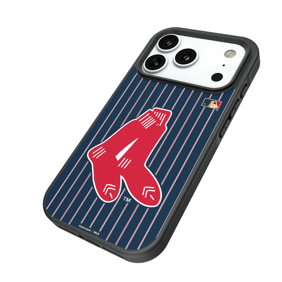 Boston Red Sox 1924-1960 - Cooperstown Collection Pinstripe Bump Phone Case for Apple iPhone