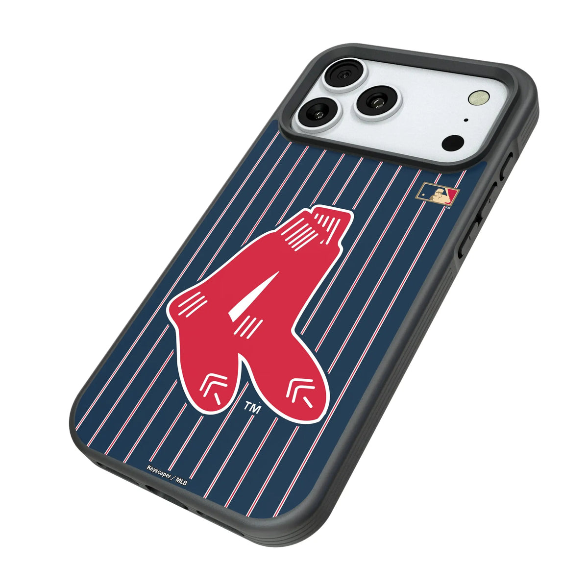 Boston Red Sox 1924-1960 - Cooperstown Collection Pinstripe Bump Phone Case for Apple iPhone
