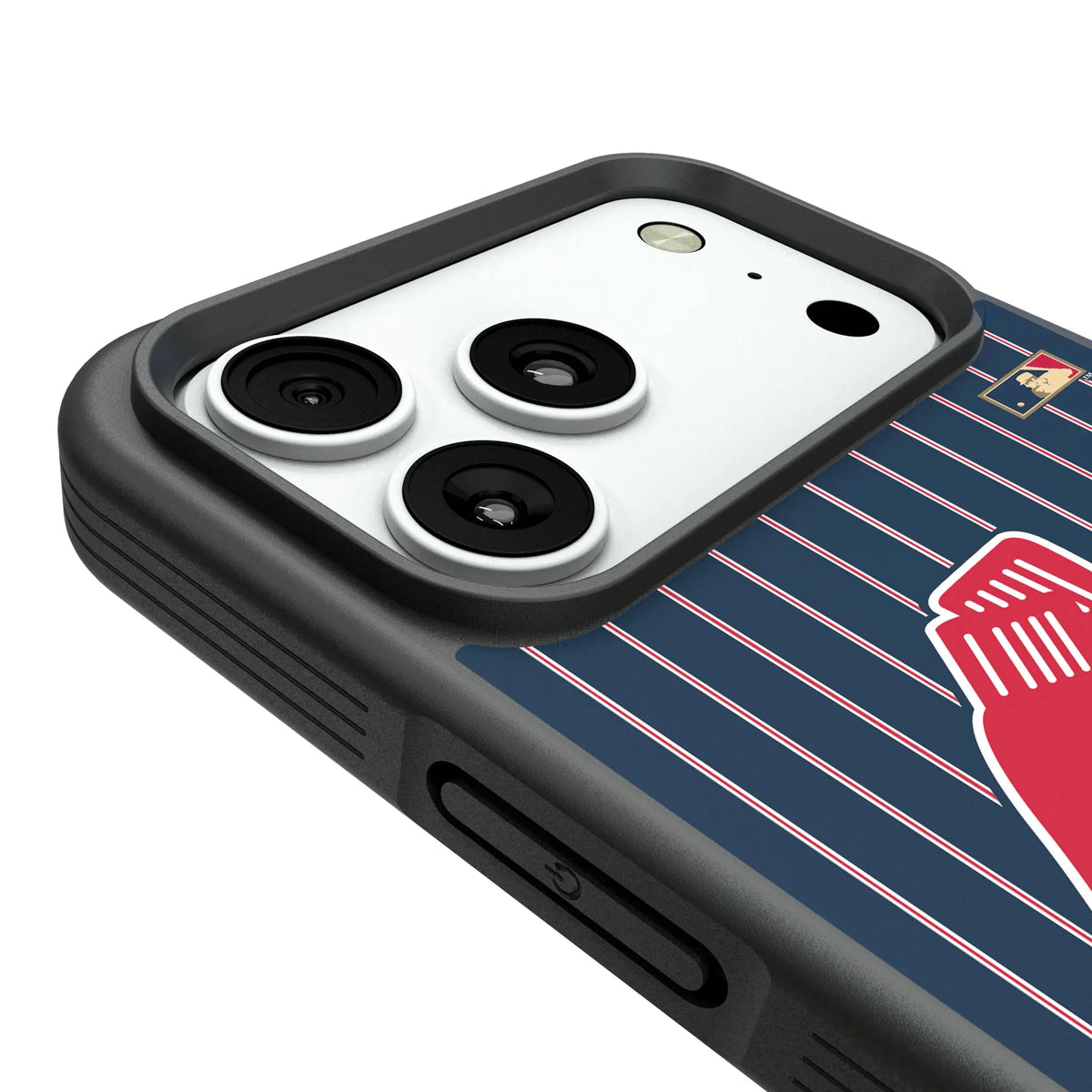 Boston Red Sox 1924-1960 - Cooperstown Collection Pinstripe Bump Phone Case for Apple iPhone