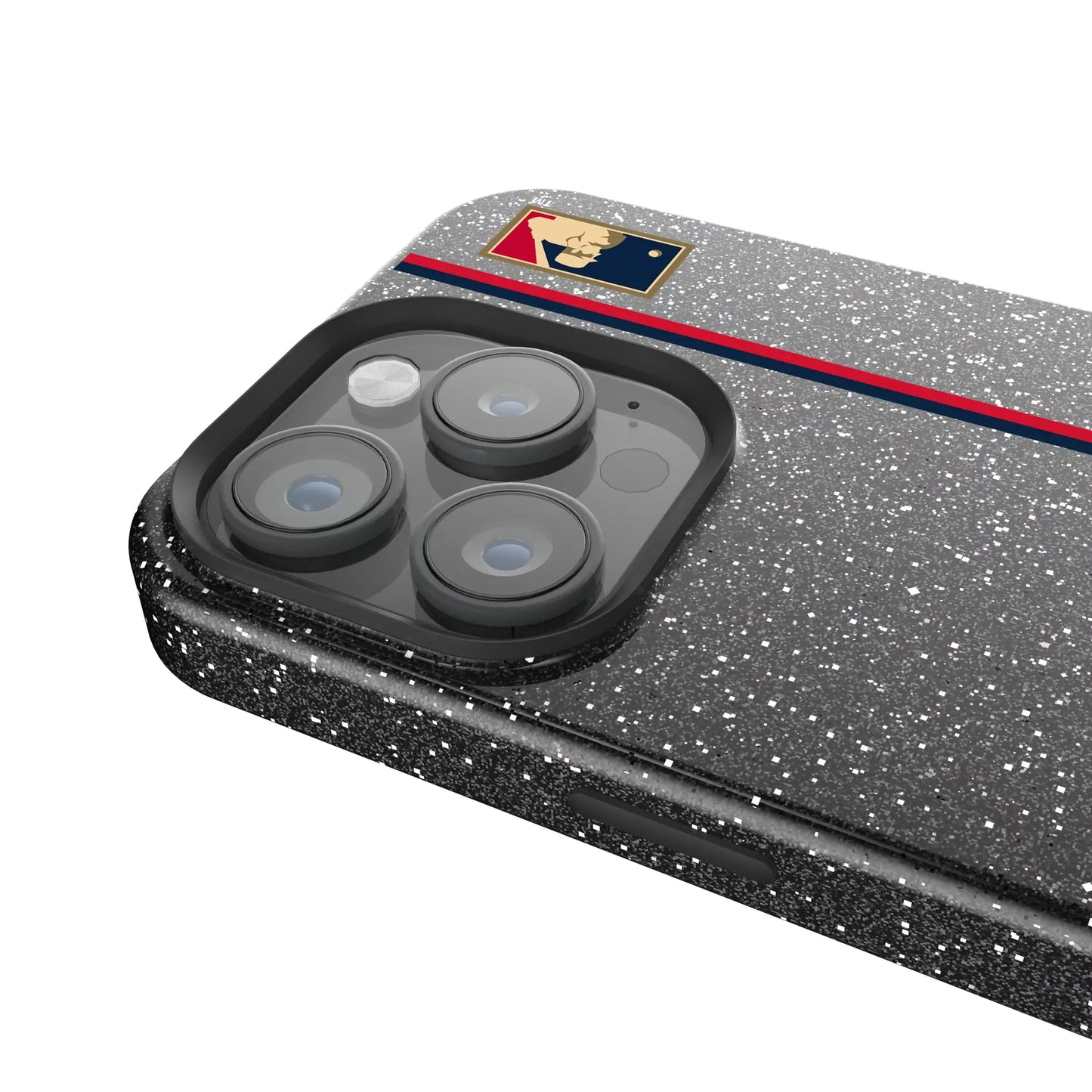 Boston Red Sox 1924-1960 - Cooperstown Collection Sidebar Black Bling Phone Case for Apple iPhone