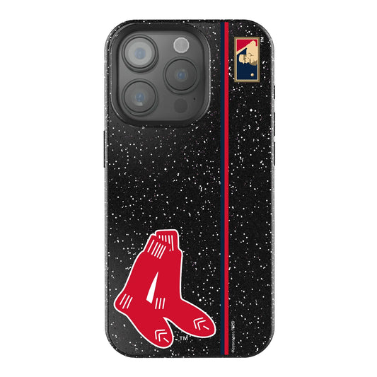 Boston Red Sox 1924-1960 - Cooperstown Collection Sidebar Black Bling Phone Case for Apple iPhone