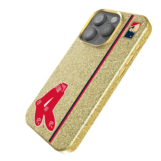 Boston Red Sox 1924-1960 - Cooperstown Collection Sidebar Bling Phone Case for Apple iPhone