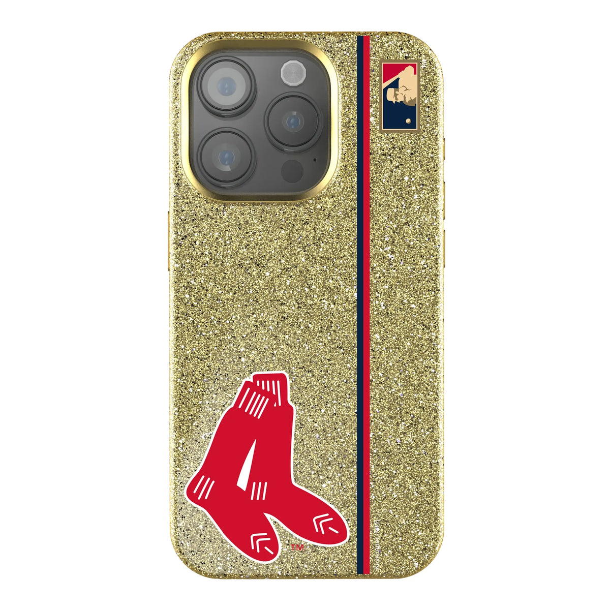 Boston Red Sox 1924-1960 - Cooperstown Collection Sidebar Bling Phone Case for Apple iPhone
