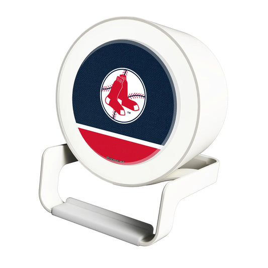 Boston Red Sox 1970-1975 - Cooperstown Collection Endzone Solid Night Light Charger and Bluetooth Speaker