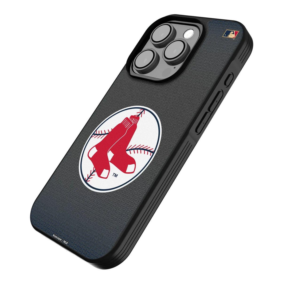 Boston Red Sox 1970-1975 - Cooperstown Collection Linen Bump Phone Case for Apple iPhone