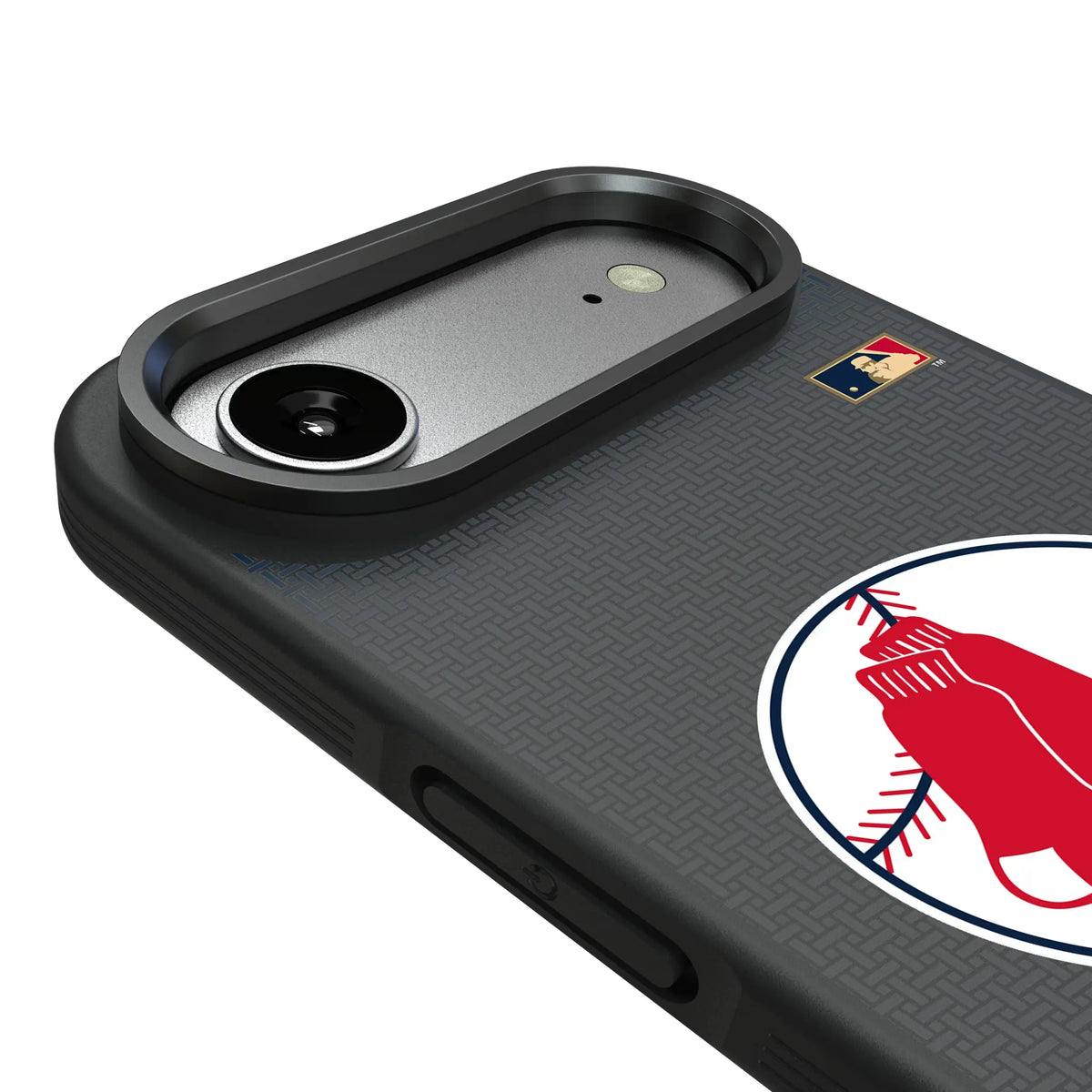 Boston Red Sox 1970-1975 - Cooperstown Collection Linen Bump Phone Case for Apple iPhone