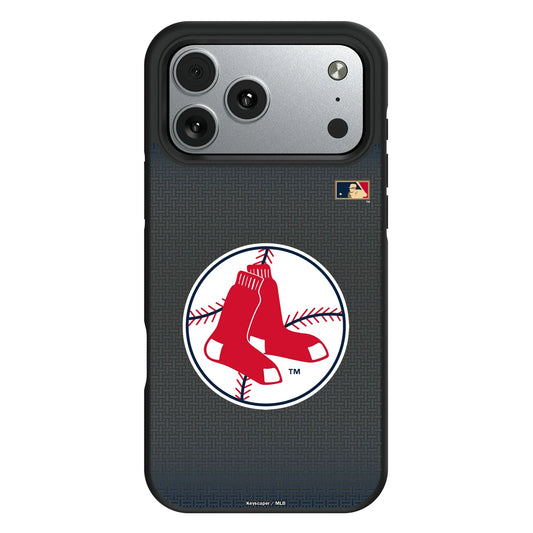 Boston Red Sox 1970-1975 - Cooperstown Collection Linen Bump Phone Case for Apple iPhone