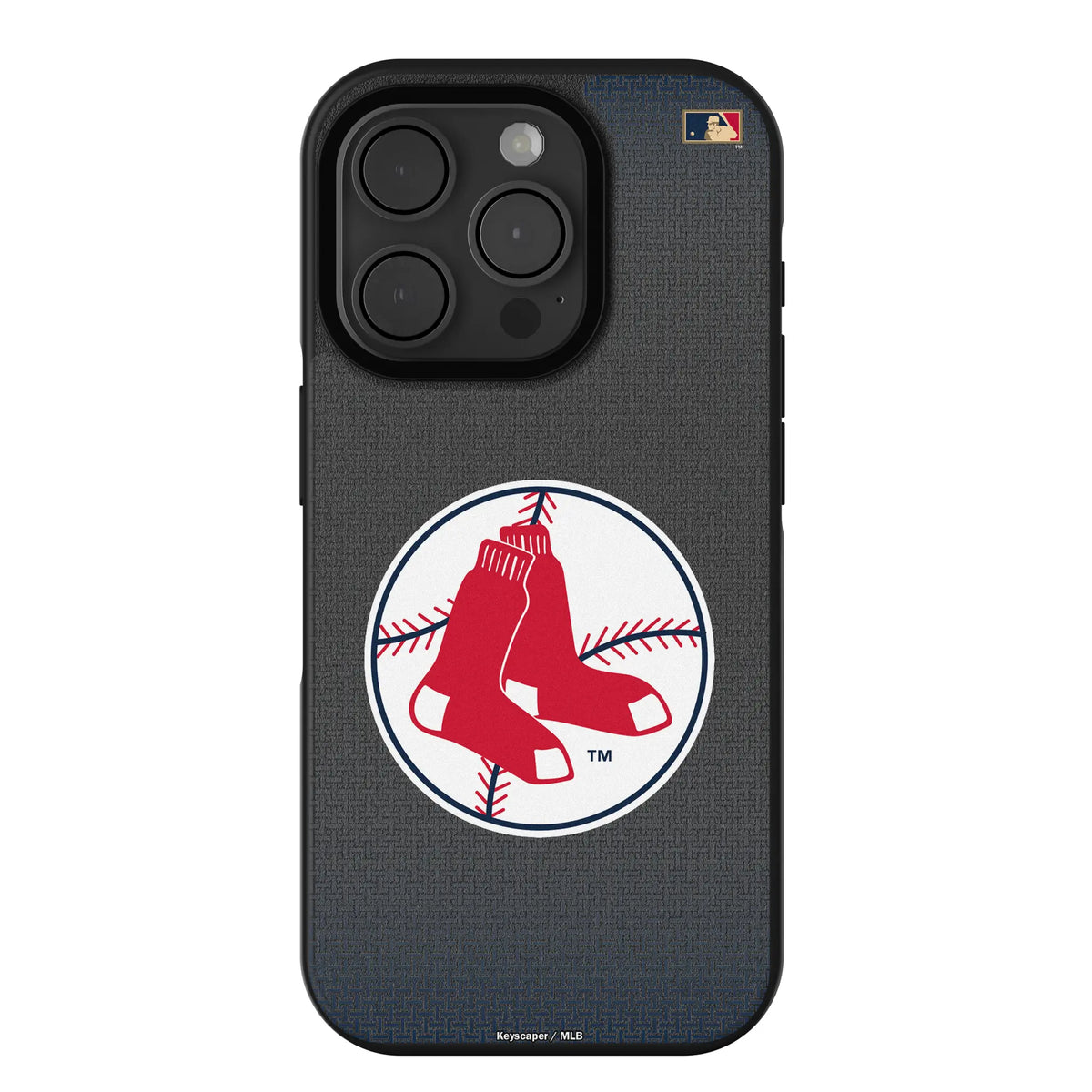 Boston Red Sox 1970-1975 - Cooperstown Collection Linen Bump Phone Case for Apple iPhone
