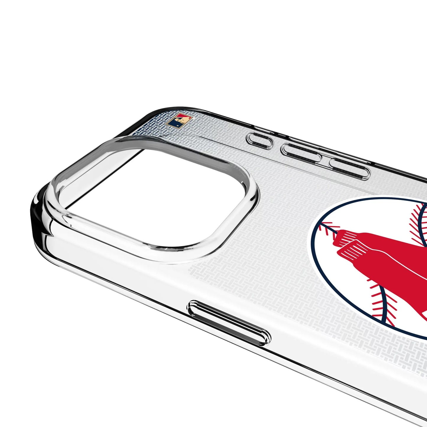Boston Red Sox 1970-1975 - Cooperstown Collection Linen Clear Phone Case for Apple iPhone