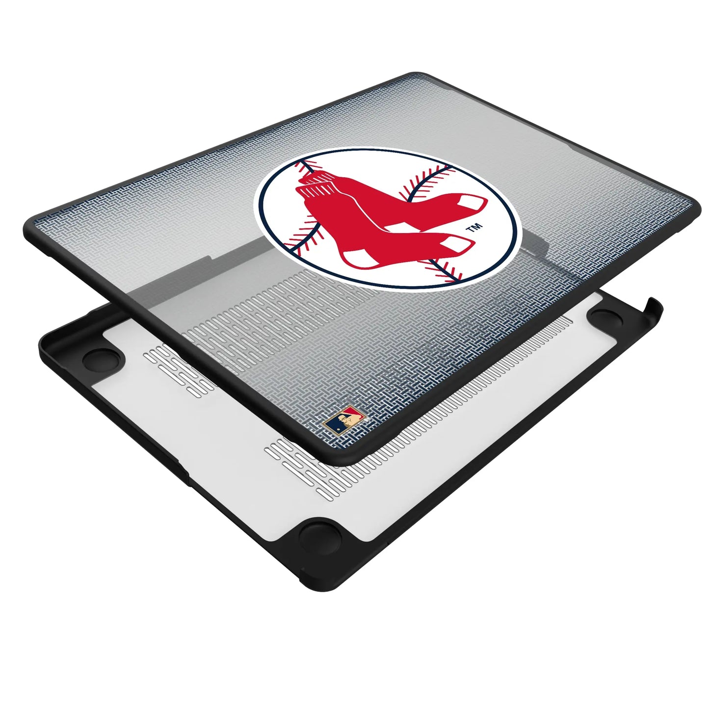 Boston Red Sox 1970-1975 - Cooperstown Collection Linen Laptop Case for Apple MacBook