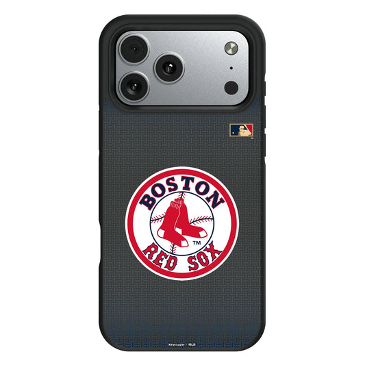 Boston Red Sox 1976-2008 - Cooperstown Collection Linen Bump Phone Case for Apple iPhone