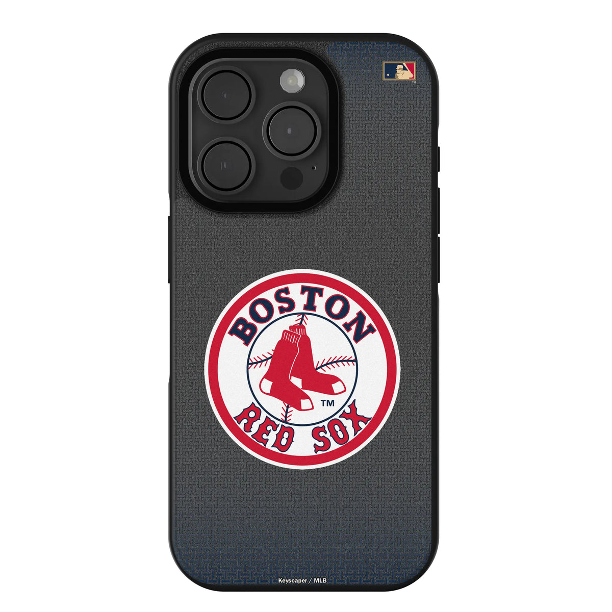 Boston Red Sox 1976-2008 - Cooperstown Collection Linen Bump Phone Case for Apple iPhone