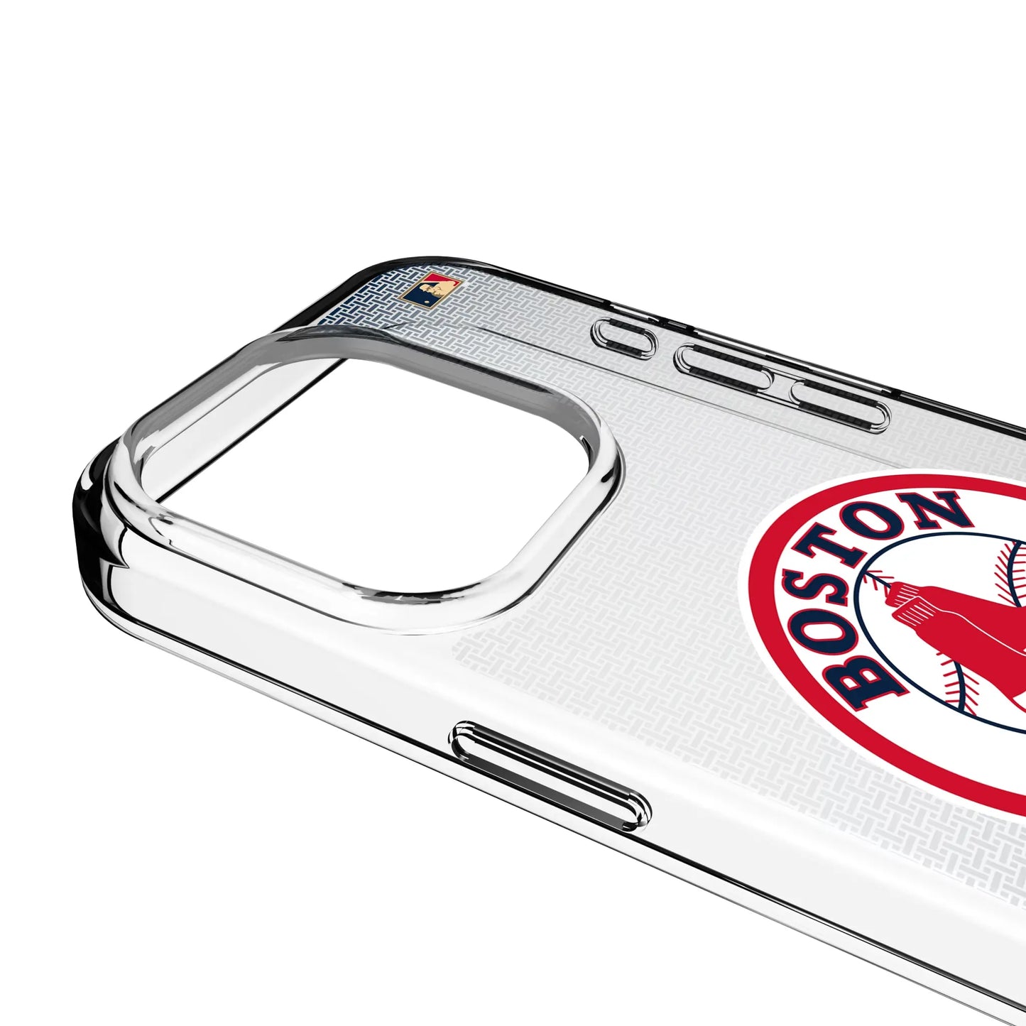 Boston Red Sox 1976-2008 - Cooperstown Collection Linen Clear Phone Case for Apple iPhone