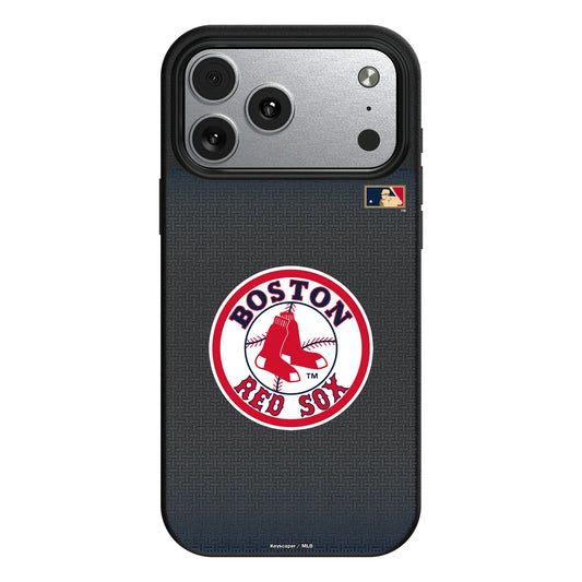 Boston Red Sox 1976-2008 - Cooperstown Collection Linen MagSafe Compatible Phone Case for Apple iPhone