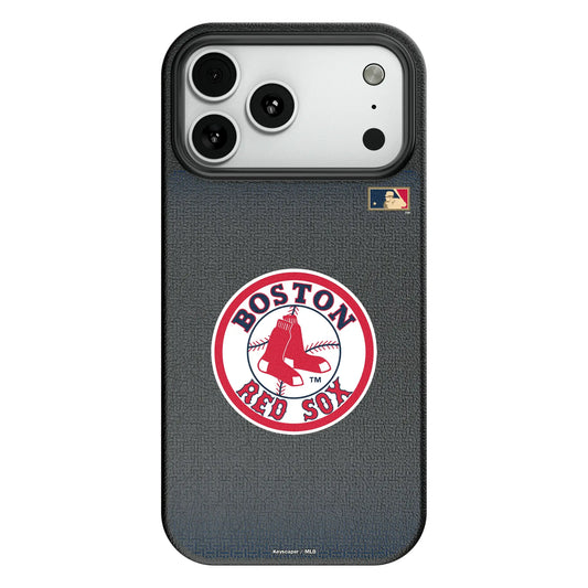 Boston Red Sox 1976-2008 - Cooperstown Collection Linen MagSafe Compatible Phone Case for Apple iPhone