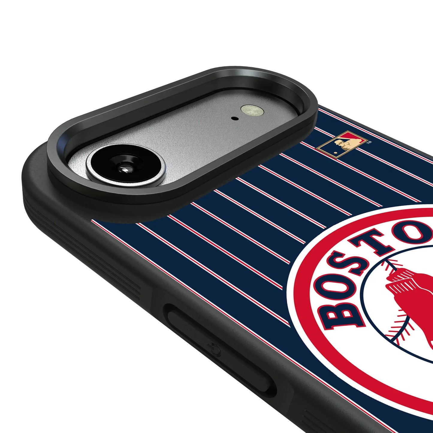 Boston Red Sox 1976-2008 - Cooperstown Collection Pinstripe Bump Phone Case for Apple iPhone