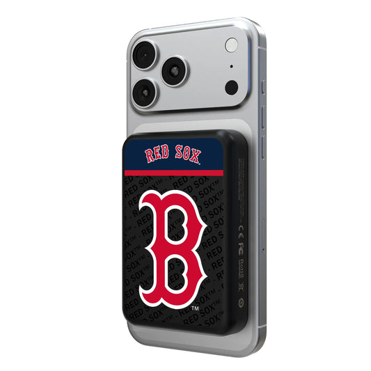 Boston Red Sox Endzone Plus Wireless Mag Power Bank