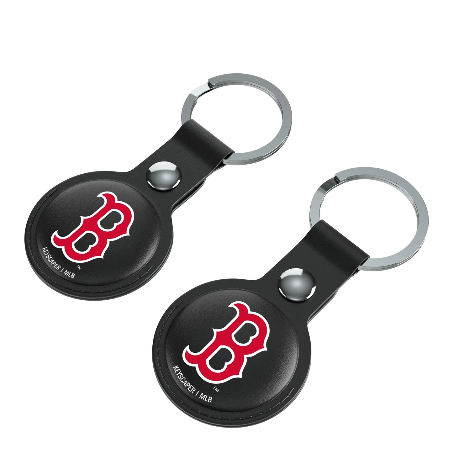 Boston Red Sox Insignia Black Airtag Holder 2-Pack