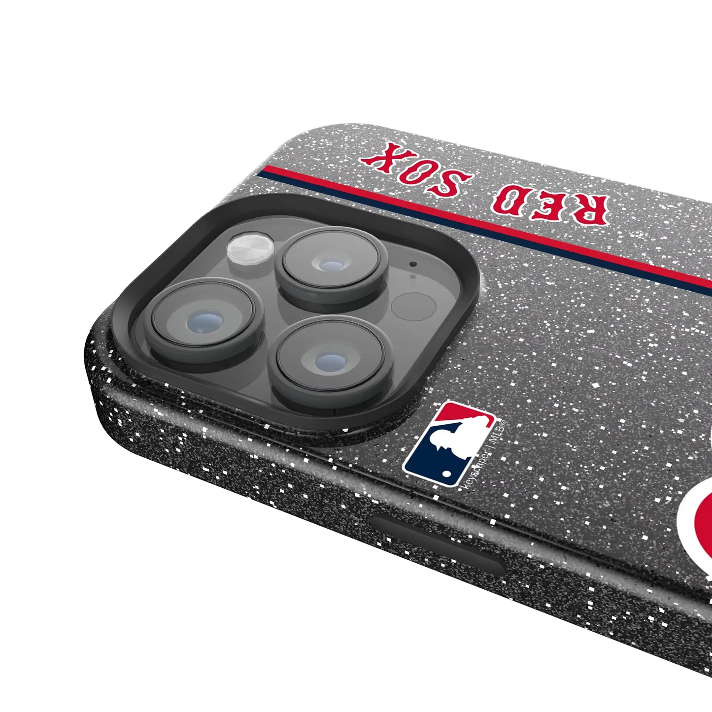 Boston Red Sox Sidebar Black Bling Phone Case for Apple iPhone
