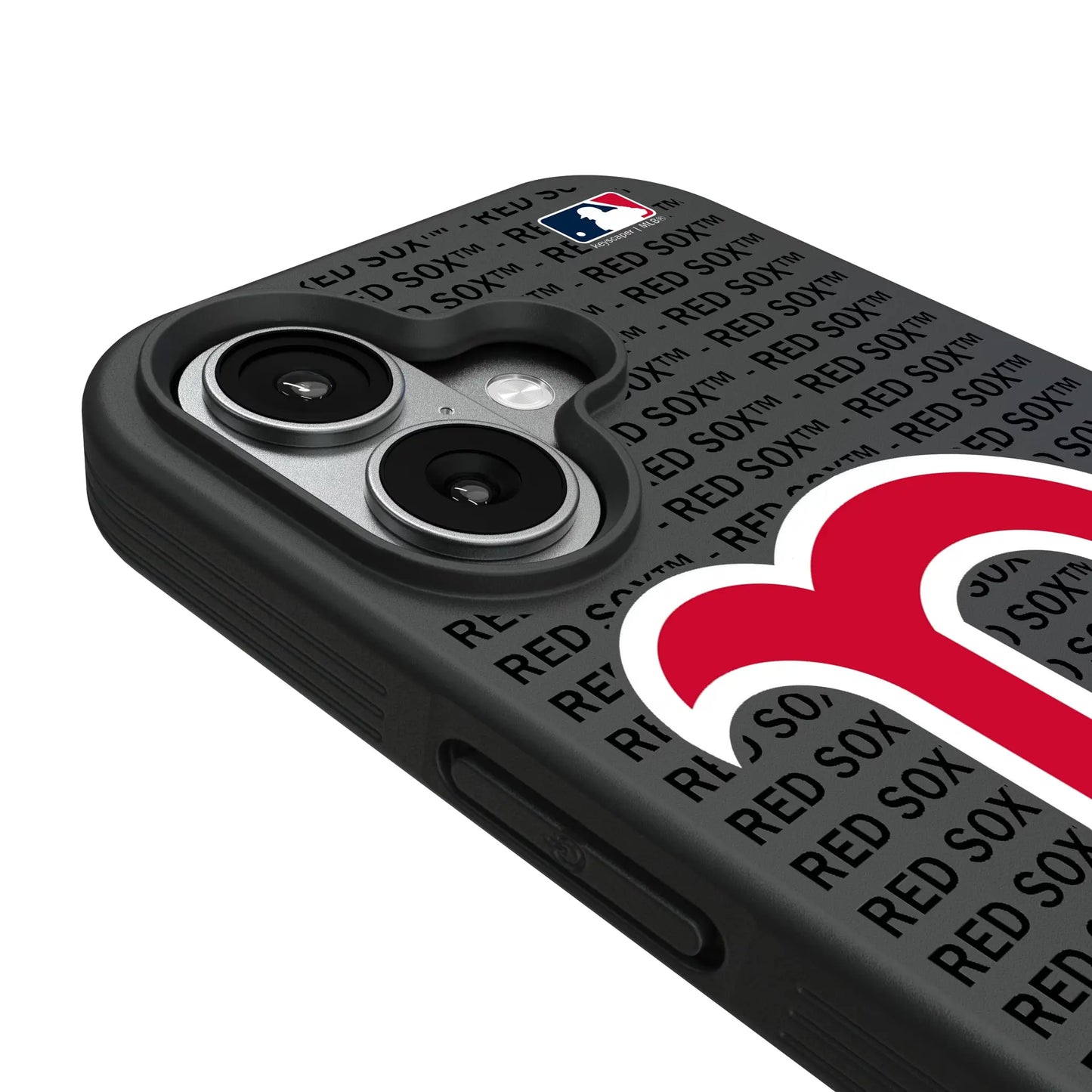 Boston Red Sox Text Backdrop Bump Phone Case for Apple iPhone