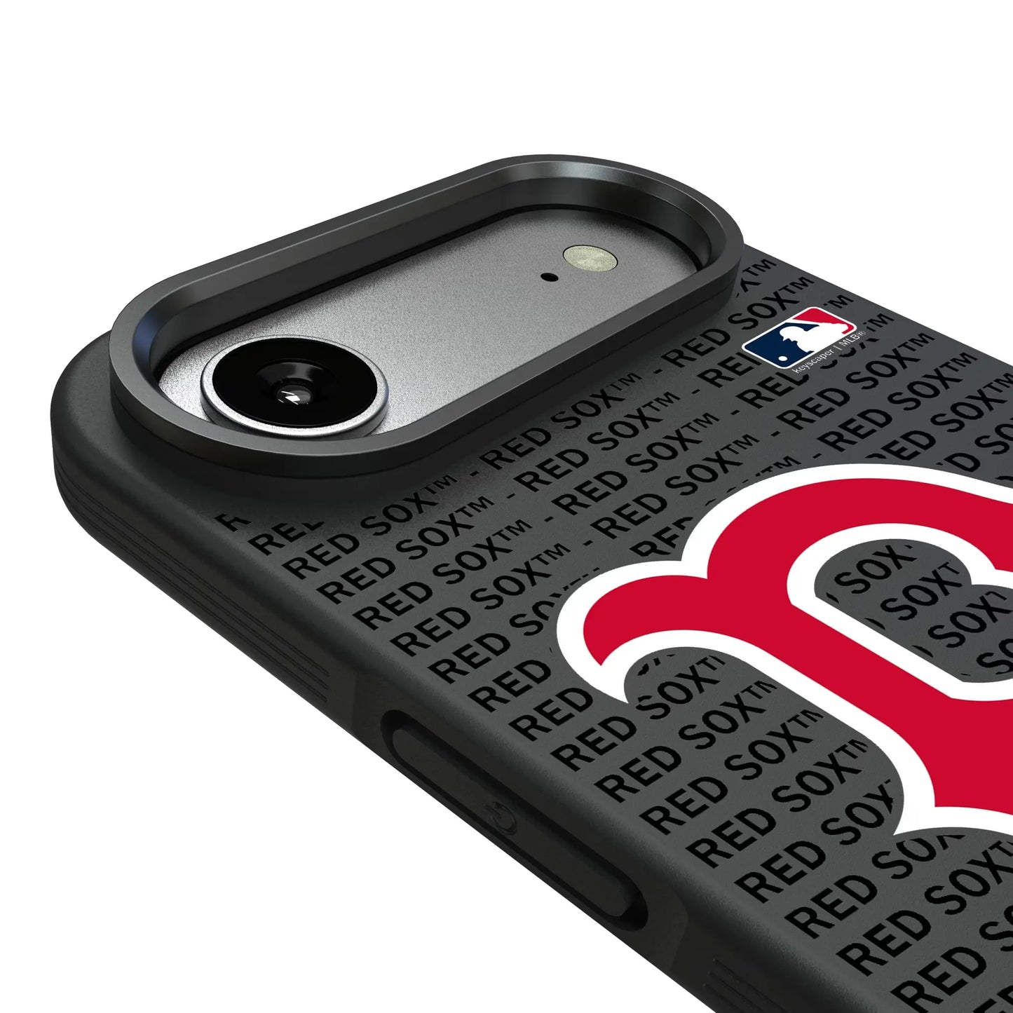 Boston Red Sox Text Backdrop Bump Phone Case for Apple iPhone