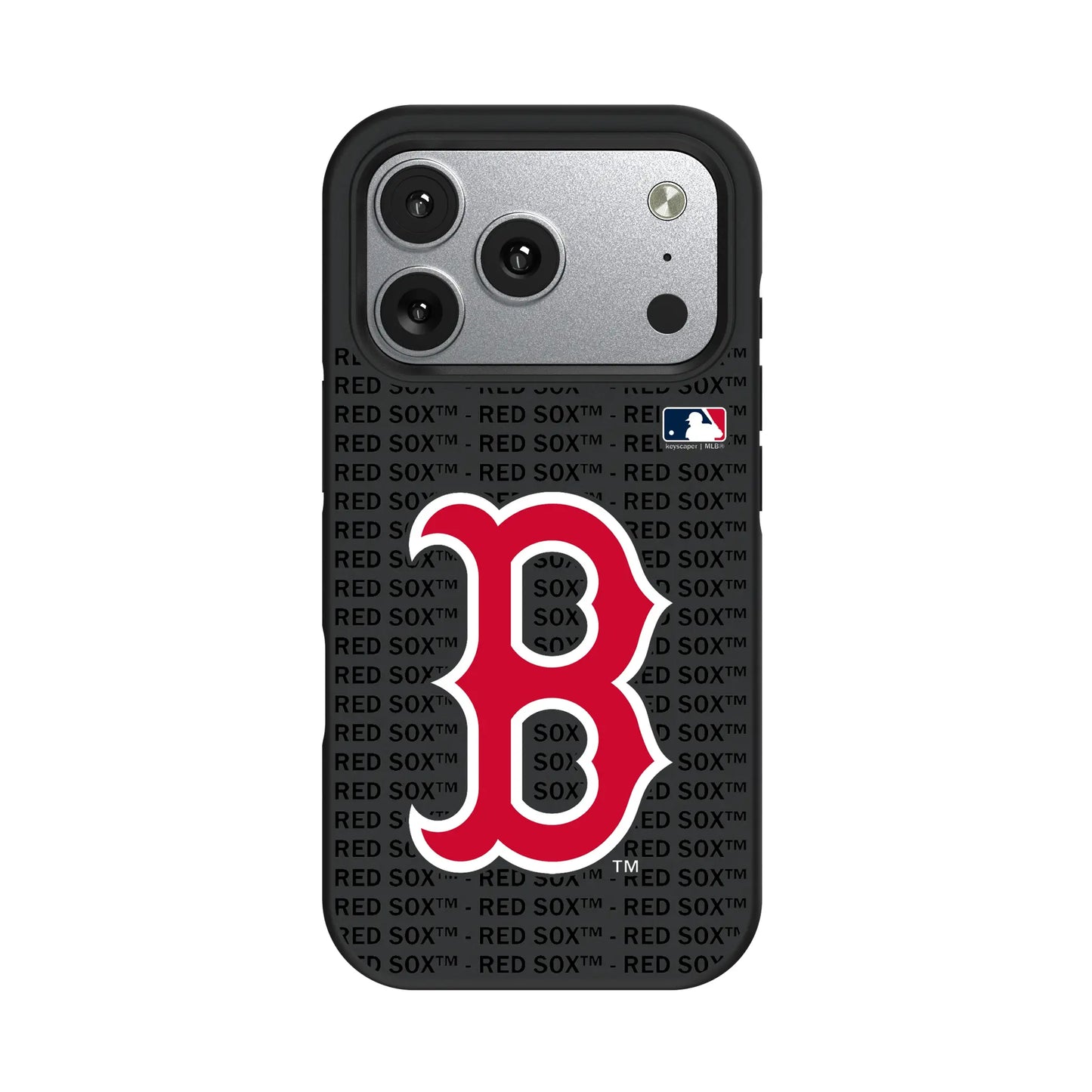Boston Red Sox Text Backdrop Bump Phone Case for Apple iPhone