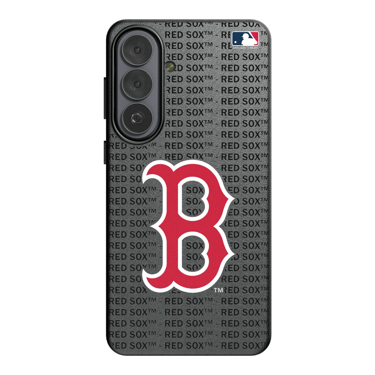 Boston Red Sox Text Backdrop MagSafe Compatible Phone Case for Samsung Galaxy