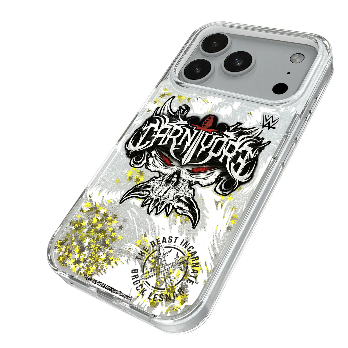 Brock Lesnar Impact Glitter Phone Case for Apple iPhone