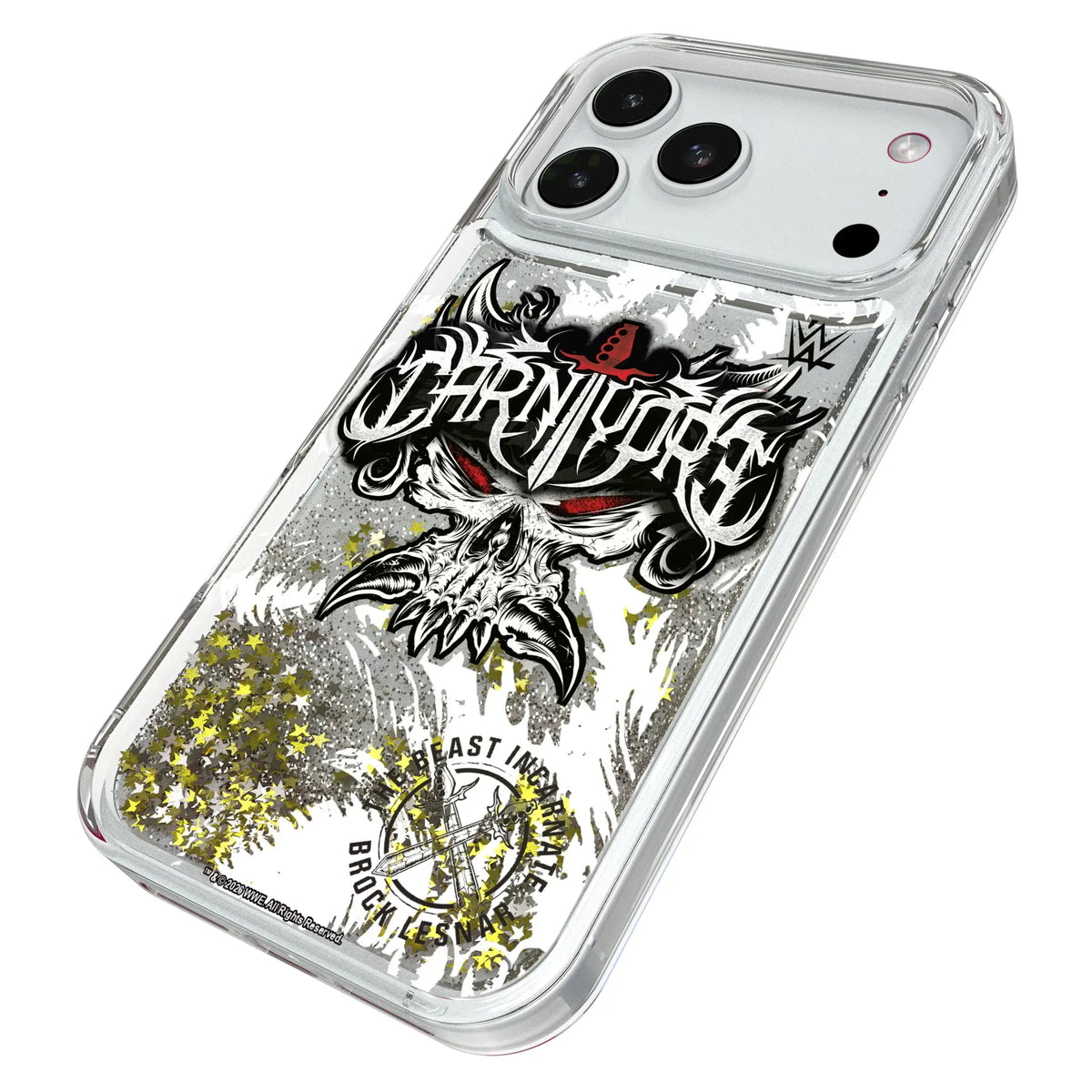 Brock Lesnar Impact Glitter Phone Case for Apple iPhone