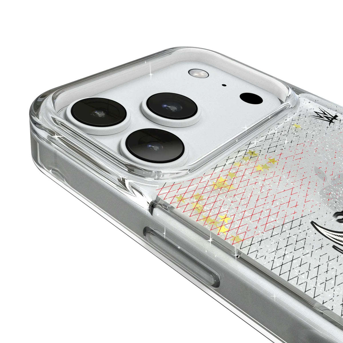 Brock Lesnar Steel Glitter Phone Case for Apple iPhone