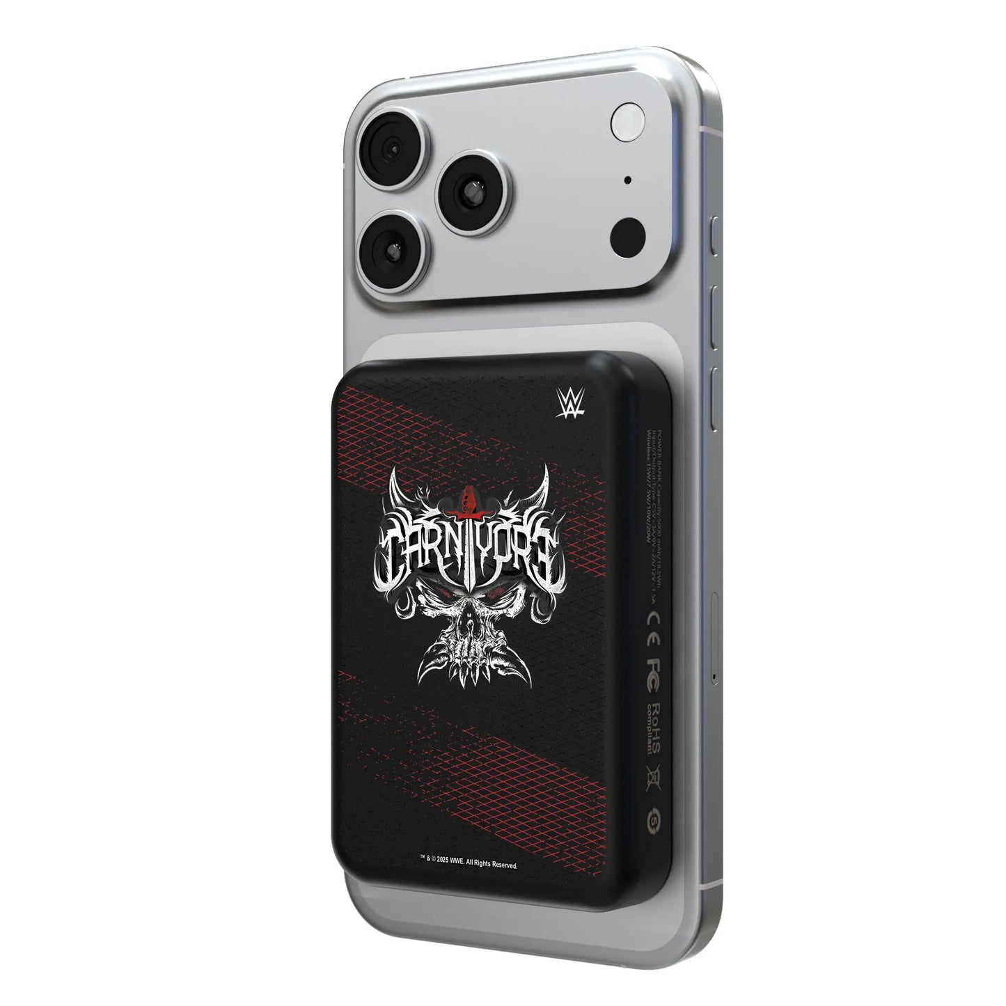 Brock Lesnar Steel Wireless Mag Power Bank