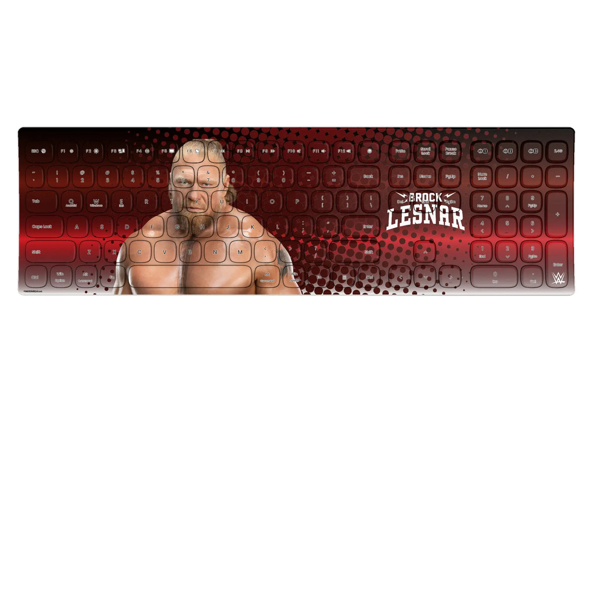 Brock Lesnar Superstar Curved Wireless Keyboard