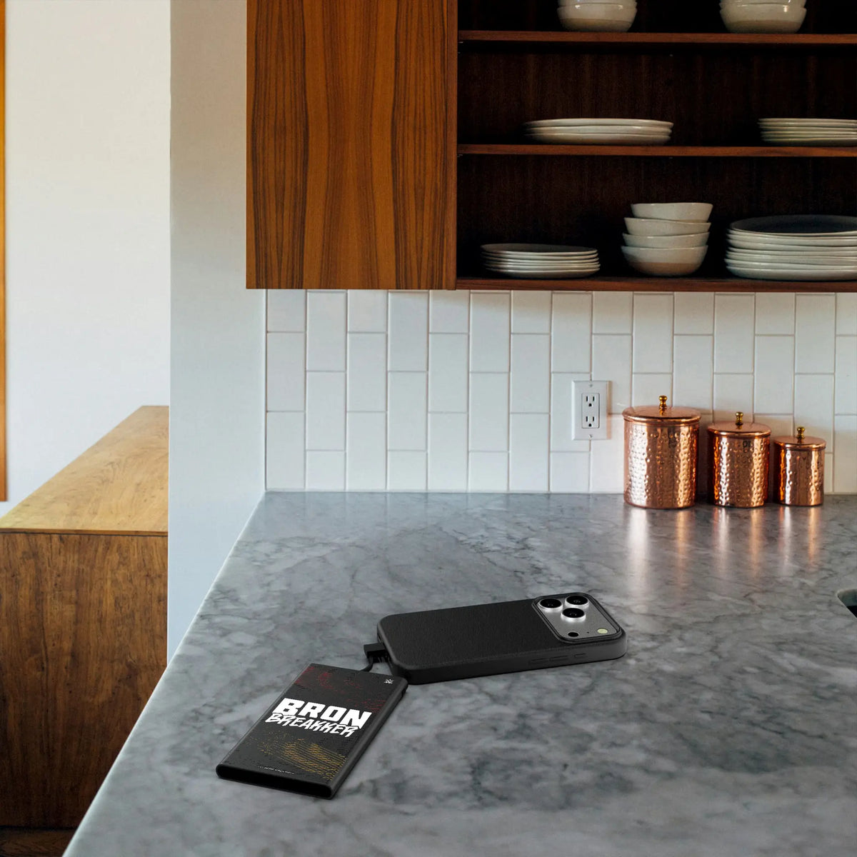 Bron Breakker Steel 5000mAh Flat Powerbank