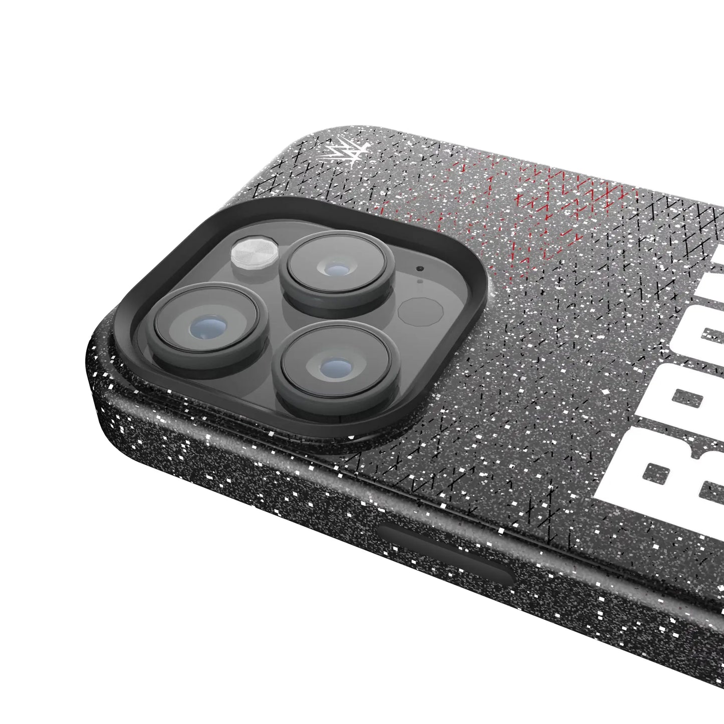 Bron Breakker Steel Black Bling Phone Case for Apple iPhone