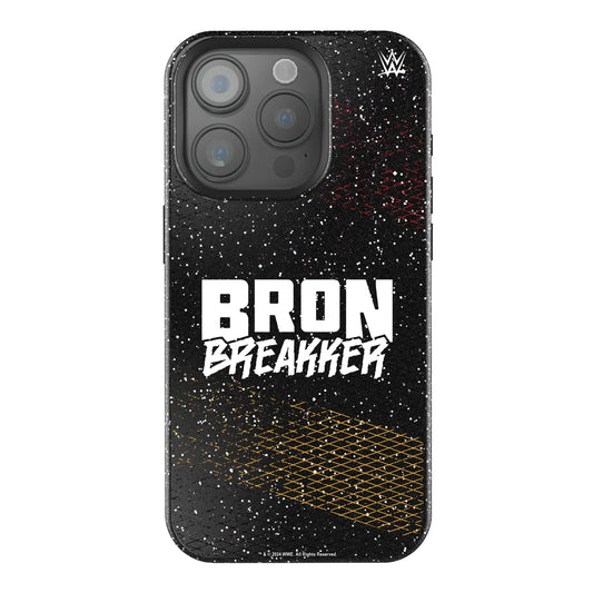 Bron Breakker Steel Black Bling Phone Case for Apple iPhone