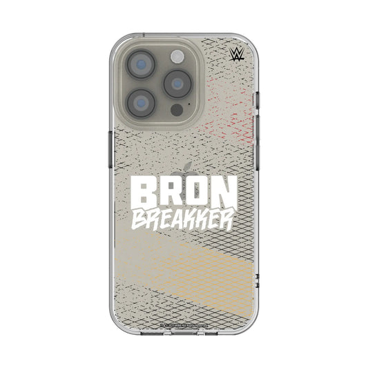 Bron Breakker Steel Clear Phone Case for Apple iPhone