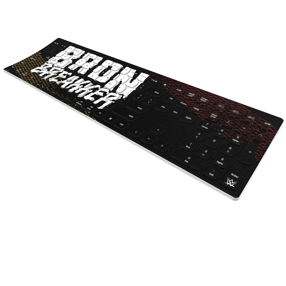 Bron Breakker Steel Curved Wireless Keyboard