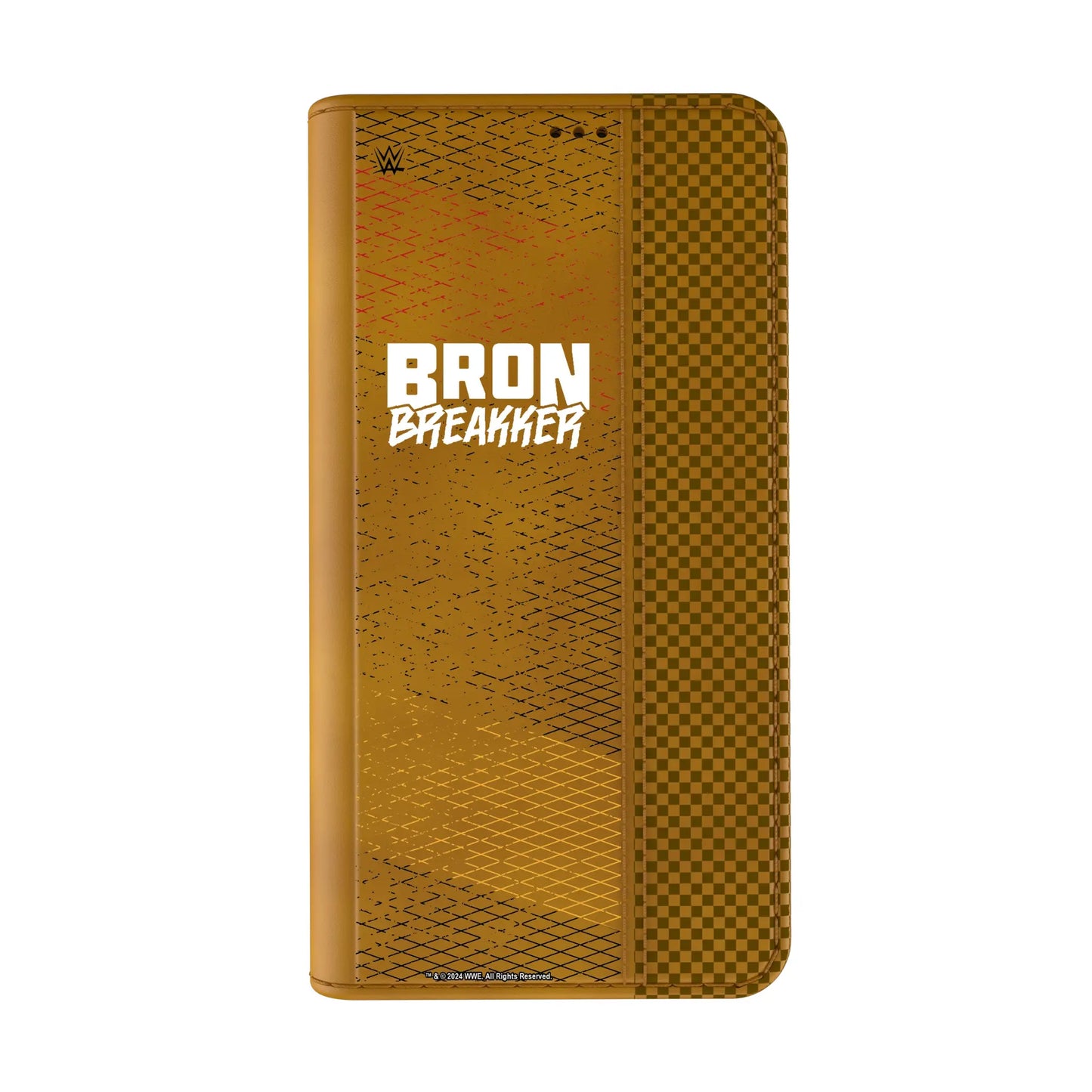 Bron Breakker Steel Folio Phone Case for Apple iPhone