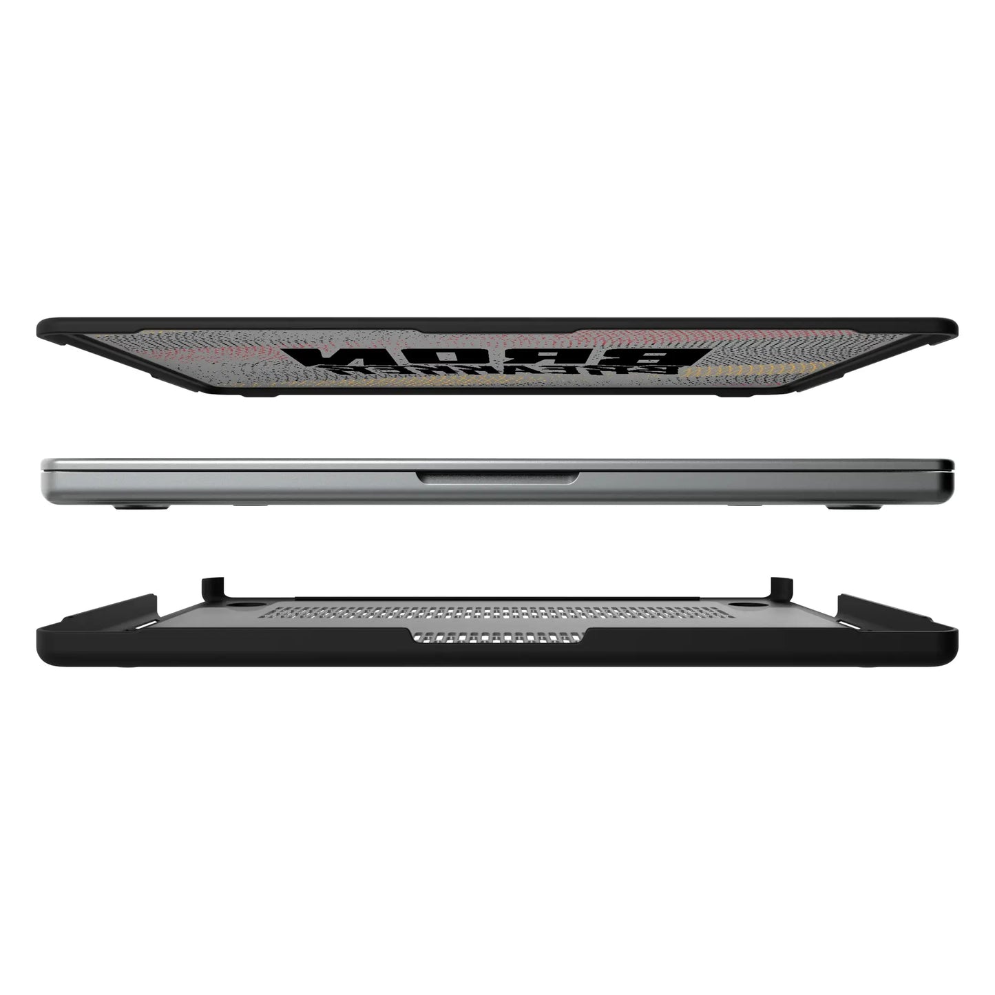 Bron Breakker Steel Laptop Case for Apple MacBook